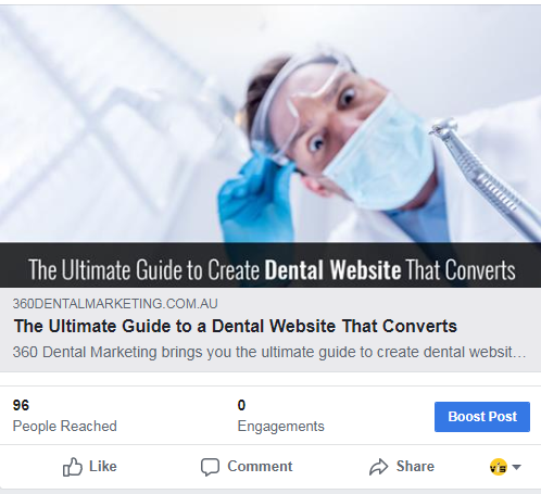 360 Dental Marketing Facebook Posts